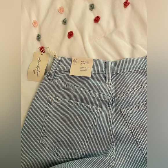 NWT Women's High-Rise Wide Leg Jeans -
Universal Thread Light Blue size 00 - Picture 6 of 11
